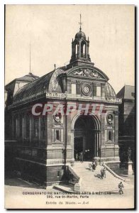 Postcard Old Conservatoire National des Arts et Metiers Paris St Martin 292 r...