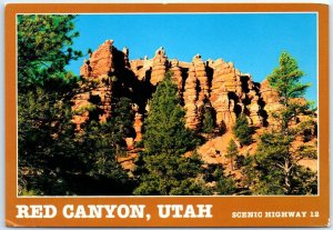 Postcard - Scenic Highway 12, Red Canyon - Utah