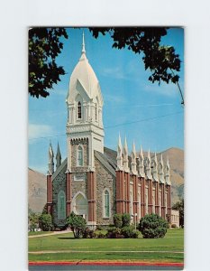 Postcard L.D.S. Tabernacle, Brigham City, Utah