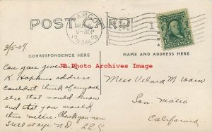 Depot, North Dakota, Fargo, RPPC, Northern Pacific Railroad Station,Photo No 273