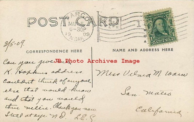 Depot, North Dakota, Fargo, RPPC, Northern Pacific Railroad Station,Photo No 273