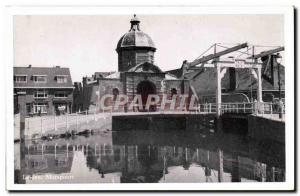 Old Postcard Netherlands Leiden Morspoort