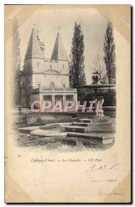 Old Postcard Chateau d'Anet La Chapelle