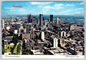 Birdseye View, Skyline, Montreal Quebec Canada, Chrome Postcard, NOS