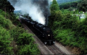 Trains Norfolk & Western Class A 2-66-6-4 Locomotive Number 1218