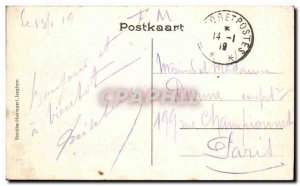 Old Postcard Isegem Hooge Burg op het Kanaal