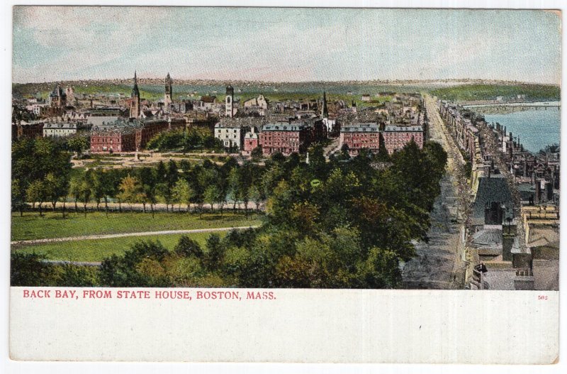 Boston, Mass, Back Bay, From State House