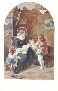 Fine art religious topic J. Altheimer Saint Joanna Francisca Fremiot de Chantal 