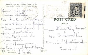 Pool and Children's Pool at Beachcomber Motel Miami Beach, Florida  