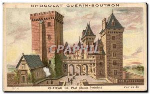 Chromo Chocolate Guerin Boutron Chateau De Pau Pyrenees Basses