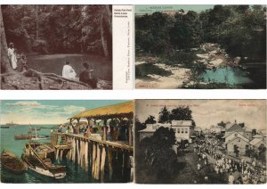 SIERRA LEONE AFRICA 48 Vintage Postcards Pre-1940 (L3036)