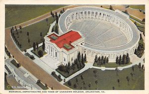 Memorial Amphitheatre & Tomb of the Unknown Soldier Arlington, Virginia, USA ...