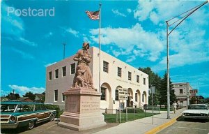 AZ, Springerville, Arizona, Post Office, Federal Building, Madonna of the Trail