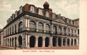 Vintage Postcard Spanish Cabildo New Orleans Louisiana LA Adolph Selige Pub.