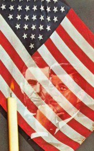 A Simple Prayer President Abraham Lincoln John F Kennedy 1963 Vintage Postcard