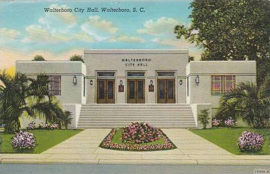 South Carolina Walterboro Walterboro City Hall
