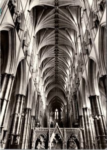 RPPC Westminster Abbey Real Photo Postcard Sharon May Palo Alta CA