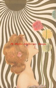 Raphael Kirchner, Unknown Pub, Femmes Soleil, Art Nouveau, DA No K1/1-3 