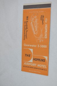 The Hopkins Airport Hotel Cleveland Ohio 30 Strike Matchbook Cover