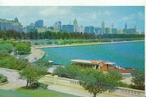 America Postcard - Chicago Skyline From Shedd Aquarium - Ref TZ7759