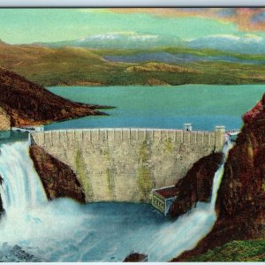 1953 AZ - Ariz Roosevelt Dam and Lake Artistic Reproduction Teich Kunselman A224