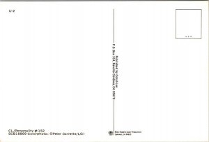 U2 Irish Rock Band Postcard