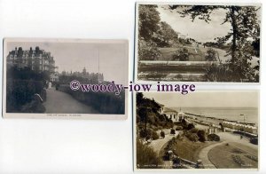 tq2264 - Suffolk - Hamilton Gardens, Spa Pavilion in Felixstowe - 3 Postcards