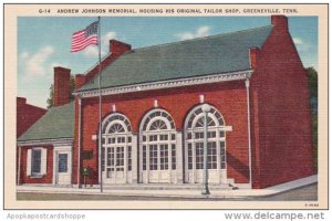 Tennessee Greeneville Andrew Johnson Memorial Housing His Original Tailor Shop