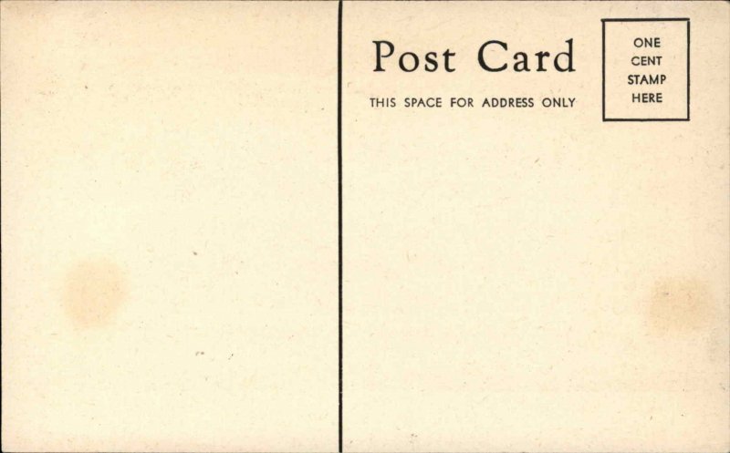 Groom Texas TX Longhorn Caf� Mr. & Mrs. Jimmy McCasland Postcard