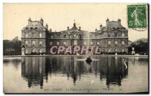 Old Postcard Paris Palais du Luxembourg