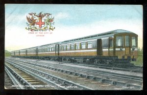 dc1416 - LONDON England 1920s Metropolitan Railway Electric Train