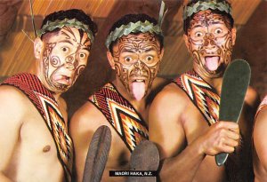 The Maori Dances, Maori Haka, New Zealand  