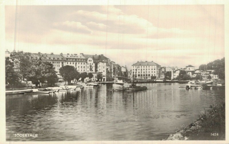 Sweden Södertälje RPPC 05.64