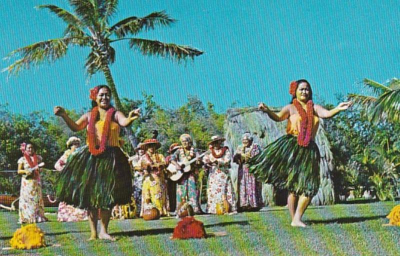 Hawaii Waikiki Hula Dancers At Kodak Hula Show