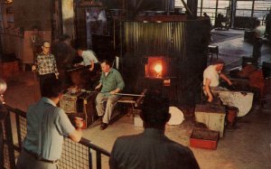 Making Steuben Glass, Corning, NY