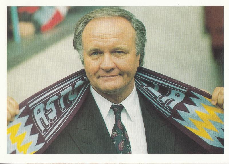 Ron Atkinson Aston Villa Football Club Manager Postcard