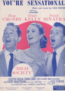 Bing Crosby Grace Kelly Frank Sinatra You're Sensational XL Sheet Music