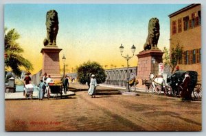 Egypt   Cairo  Kasr-el-Nil Bridge   Postcard