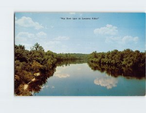 Postcard Florida's beautiful Suwannee River, Florida