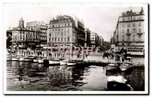 Marseille - Quai des Belges - La Canebiere - Old Postcard