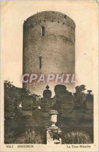 Postcard Old Issoudun the White Tower