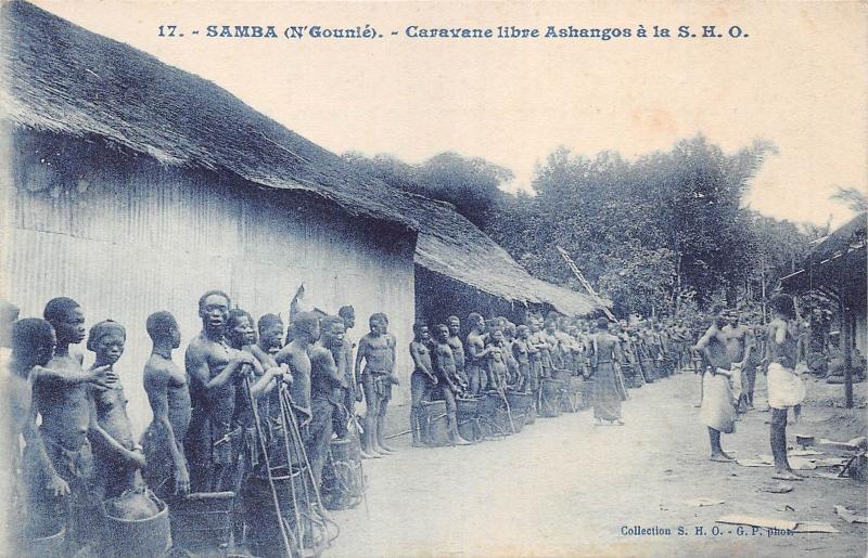 BF2380 samba guinea caravane libre ashangos africa types folklore costumes