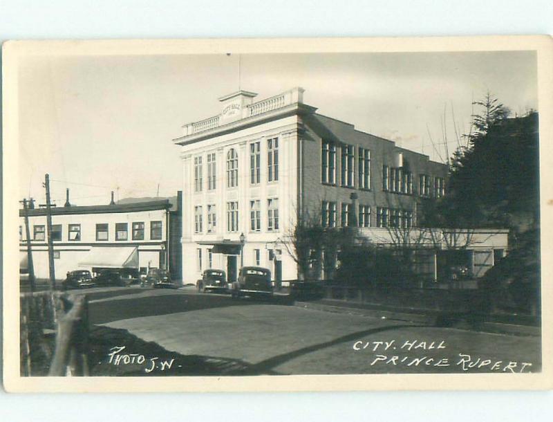 old rppc NICE VIEW Prince Rupert British Columbia BC W0992