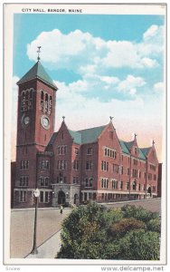 BANGOR, Maine, 1900-1910's; City Hall