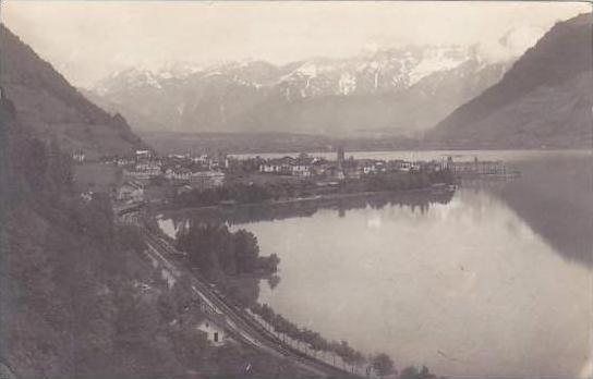 Austria Zell am See gegen das steinere Meer 1923 Real Photo