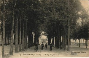 CPA GUINGAMP Le Vally - Les Promenades (1166286)