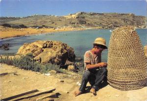 BR100827 ramla hamra the red beach gozo malta