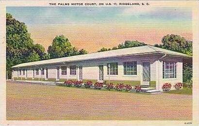 South Carolina Ridgeland The Palms Motor Court