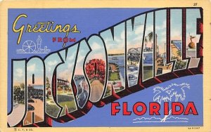 Greetings from Jacksonville, FL, USA Florida
