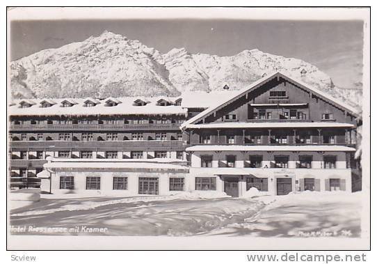 RP, Hotel Riessersee Mit Kramer, Germany, 1920-1940s